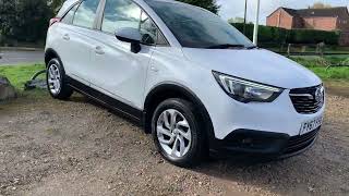 Vauxhall Crossland X 12 Turbo Ecotec Se Suv 5dr Petrol Manual Euro 6 ss 110 Ps [upl. by Anilatak353]