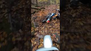 1974 XL350 wipe out in the creek honda xl350 hondamotorcycles [upl. by Rica98]