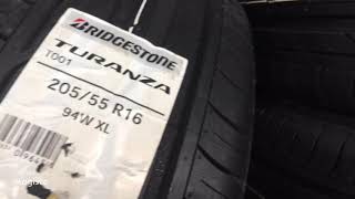 Bridgestone Turanza 20555 R16 94w club [upl. by Leamsi584]