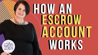 How an Escrow Account Works  loanwithjen escrowaccount [upl. by Nnylirak617]