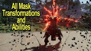 All Mask Transformations and Special Abilities  Soulmask [upl. by Haisej]