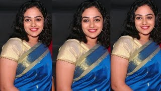 Nithya Menon Hot Navel Show In Award Functions HD [upl. by Nogras]