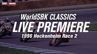 WorldSBK Classics Hockenheim Race 2 1996 [upl. by Cadmar53]