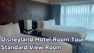 Disneyland Hotel Room Tour  Standard View Room  Frontier Tower [upl. by Bree]