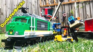 LEGO City Cargo Train Review Set 60198 Released 2018 [upl. by Charlton162]