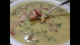 Caldo de batata com calabresa e bacon l receitas da lia [upl. by Vernor]