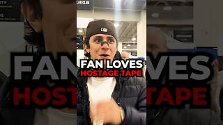 FAN LOVES HOSTAGE TAPE 🚨 GET YOUR TAPE  hostagetapecom [upl. by Rettig]