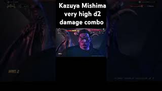 Kazuya Mishima very high ws2 damage combo [upl. by Avilla]