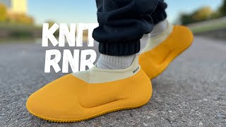 Not What You Thought Yeezy Knit Runner Sulfur Review amp On Foot [upl. by Ainatnas]