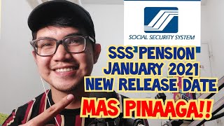 SSS PENSION JANUARY 2021 NEW RELEASE DATE MAS PINAAGA [upl. by Dario]