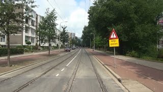 HTM RandstadRail 3L Den Haag Loosduinen  Goudenregenstraat  Alstom RegioCitadis 4047 [upl. by Eiryt]