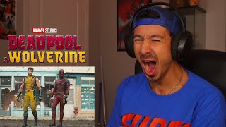 DEADPOOL AND WOLVERINE OFFICIAL TRAILER REACTION [upl. by Onirefez]