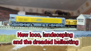 Ep 2  New loco landscaping and the dreaded ballasting [upl. by Halet]