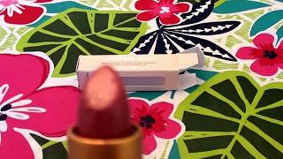 Noyah Hazelnut Cream Lipstick REVIEW CRUELTY FREE [upl. by Ille520]