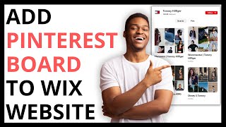 How to Add Pinterest Board to Wix Website QUICK GUIDE [upl. by Gloria]