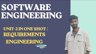 Software Engineering unit 2 Requirements engineering softwareengineering requirements [upl. by Bound634]