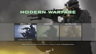 Call of Duty Modern Warfare 2  All Special Ops Missions Complete on Veteran GameplayWalkthrough [upl. by Namrehs283]