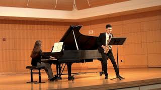 David Maslanka Sonata Mvt1 Jichen Zhang 2018 [upl. by Arnaud481]