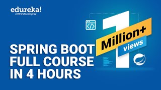 Spring Boot Full Course  Learn Spring Boot In 4 Hours  Spring Boot Tutorial For Beginner  Edureka [upl. by Atnom875]