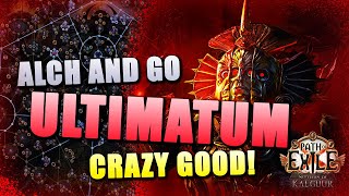 Alch and GO Ultimatum is the BEST Path Of Exile 325 Atlas Strategy [upl. by Keynes]