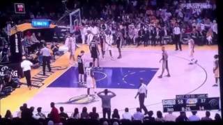 Dwight Howard Gets Ejected Kobe Bryant Comes Out After [upl. by Maffa61]