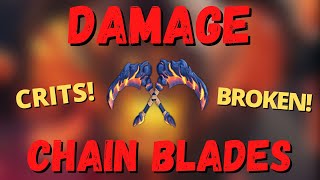 Chain Blades Build  HIGH DAMAGECRIT Build  Dauntless 1115 [upl. by Ydderf]