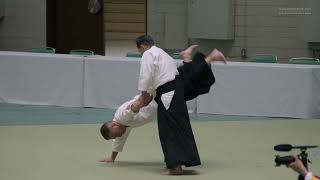 Yoshiaki Yokota Shihan  61st All Japan Aikido Demonstration at the Nippon Budokan [upl. by Janaya]