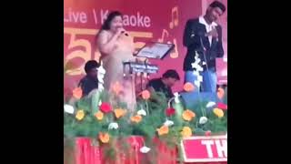 Madikeri sipayi song live performance by ks chithra [upl. by Enel857]