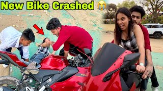 Prank On Boyfriend 🫣  Ritika ने New Bike गिरा दिया 😱 Classy Subhash yard Chand [upl. by Eldwon]