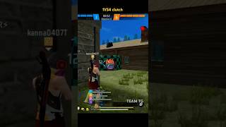 Impossible 1v4 free fire 🔥 TG RAVI YT ffshorts freefire youtubeshorts viralshort [upl. by Lyndy375]