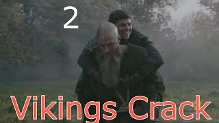 Vikings  Ivar The Boneless  Humour  Crack video part 2 With funny sad and brotherly scenes [upl. by Soutor]