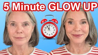 5 Minute Easy Everyday Natural Makeup Over 50 [upl. by Auhsot]