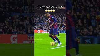 Neymar reverse elastico skills🇧🇷⭐️neymar football [upl. by Aeki18]