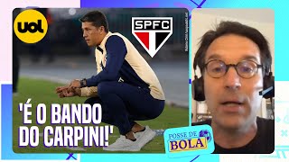 SÃO PAULO É O BANDO DO CARPINI ARNALDO RIBEIRO DETONA ORGANIZAÇÃO DO TIME CONTRA O TALLERES [upl. by Neimad331]