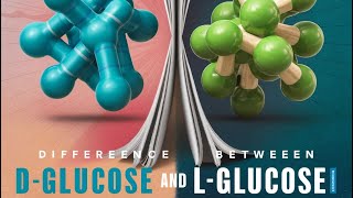 Difference between DGlucose and LGlucose Animation [upl. by Dnomsed719]