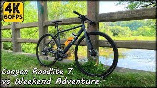 Canyon Roadlite 7 vs Cozy Weekend Adventure 4K60 [upl. by Cramer]