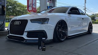 My Audi s5 full build list and why im selling my custom wheels [upl. by Esinaej]