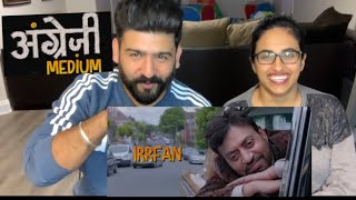 Angrezi Medium Official Trailer  Irfan Kareena  RajdeepLive Reactions [upl. by Yatnwahs465]