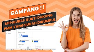 GAMPANG SALAH UPLOAD BUKTI DUKUNG DI PMMCara Mengubah Sertifikat BUKTI DUKUNG yang SDH dikumpulkan [upl. by Dredi551]