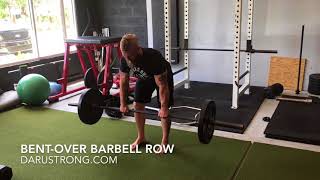 Bentover Barbell Row [upl. by Aticnemrac87]