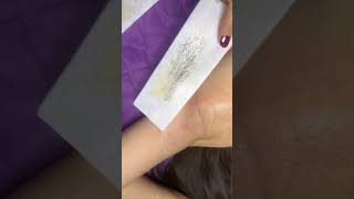 Waxing Your Armpit Hair A Comprehensive Guide😱shorts waxing armpitwax hairremoval skincare [upl. by Eimme]