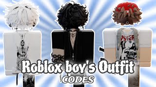 roblox boy outfit codes berry avenue  bloxburg and hsl  Roblox boys outfit ideas [upl. by Edals]