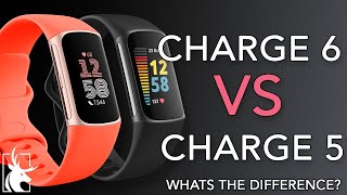 FITBIT Charge 6 VS Charge 5  exactly what is the difference in under 2 minutes [upl. by Annissa]