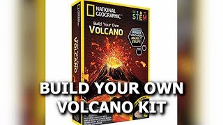 National Geographic Build Your Own Volcano Kit [upl. by Arraeic607]