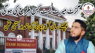 PMF Gazette Merit List 2024  Punjab Medical Faculty Merit List Check Online  Dt Shoaib Akhtar [upl. by Anaela85]