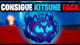 🍎CONSIGUE KITSUNE FACIL EN BLOX FRUITS👀 [upl. by Elvah]