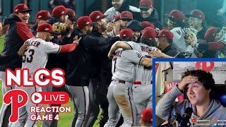 Phillies Fan Live Reaction To Losing NLCS Game 7 [upl. by Koss]