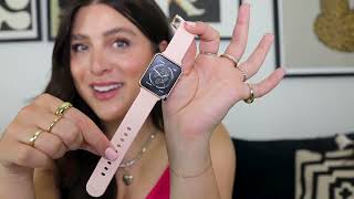 iTOUCH AIR 4  Jillian Michaels Edition Smartwatch Review amp Unboxing [upl. by Nekial]