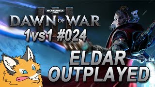 Dawn of War 3 Eldar 1v1 VS quotSolarLairquot Space Marines Gameplay Commentary 024 [upl. by Oecam215]