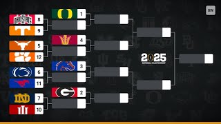 2024 College Football Playoff Predictions [upl. by Soirtimid]